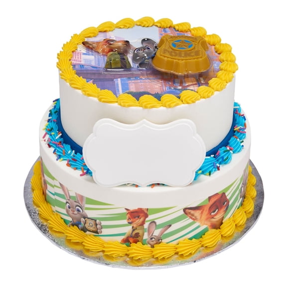 Zootopia 2 Two-Tier Cake