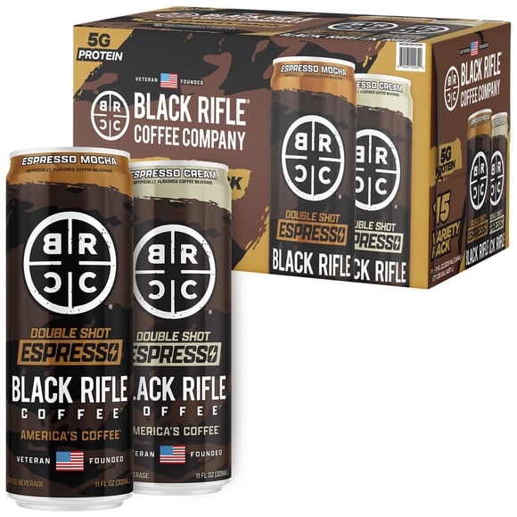 Black Rifle Coffee Company Variety Pack, 11 fl. oz., 15 pk.