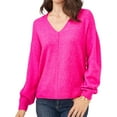 thumbnail image 1 of Vince Camuto Ladies V Neck Sweater, 1 of 3