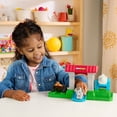 thumbnail image 2 of Fisher-Price Little People Horse Stable & Goat Yard Toddler Playset, 2 Vehicles & 16 Play Pieces, 2 of 4