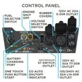 thumbnail image 4 of 6600/5300-Watt Westinghouse Dual Fuel Portable Generator with Remote Electric Start + Propane Hose, 4 of 10