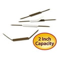 thumbnail image 1 of Smead 2" Capacity Adhesive Steel File Fasteners, Brown (100ct.), 1 of 2