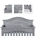 thumbnail image 8 of Evolur Cheyenne 5-in-1 Convertible Crib, Choose Color, 8 of 9