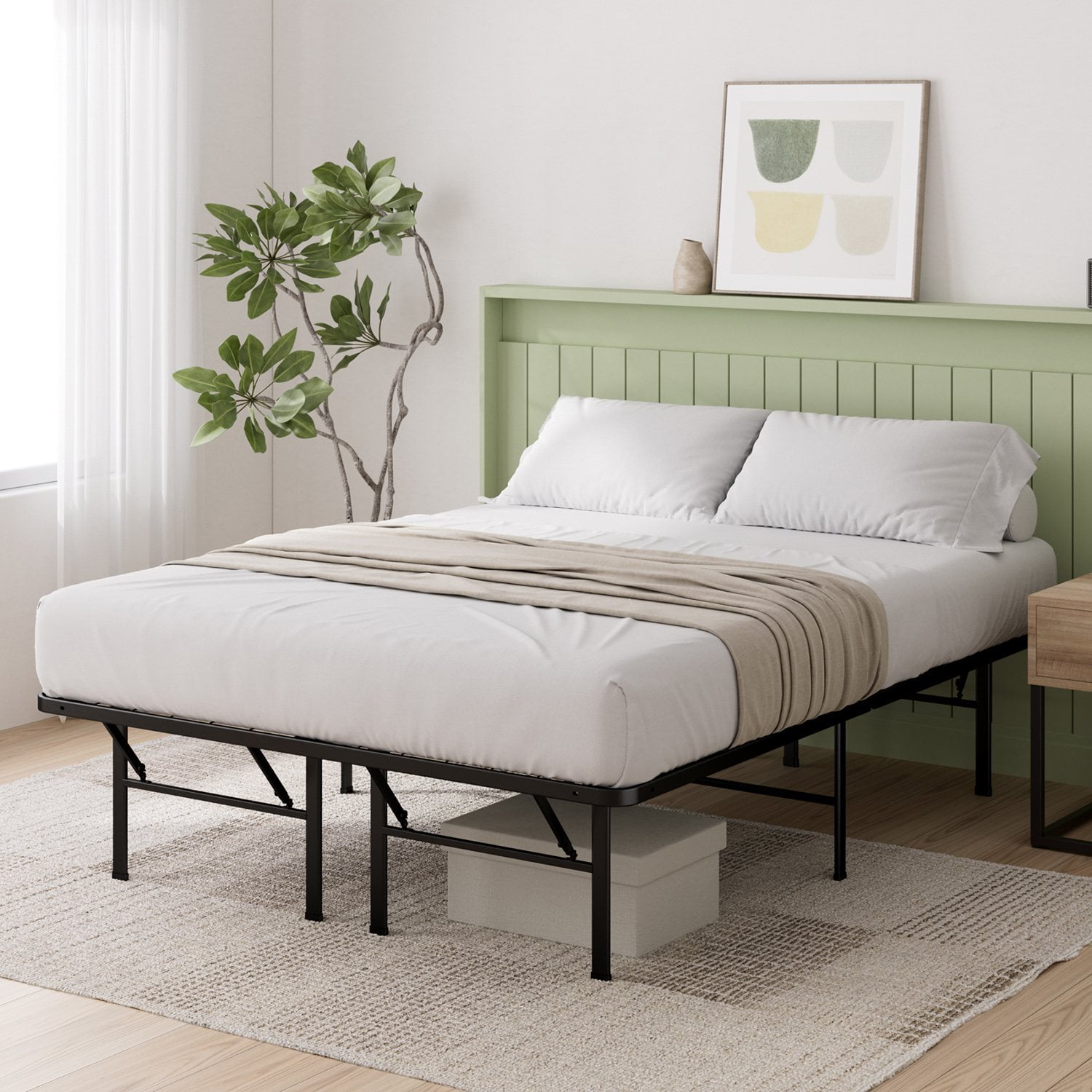 Night Therapy Reinforced SmartBase Platform Bed/Mattress