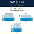 thumbnail image 10 of Nautica Cool Comfort 15" Pillowtop Twin Air Mattress with Inset Pump, 10 of 10