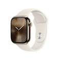 thumbnail image 1 of Apple Watch Series 10 GPS + Cellular 42mm Titanium Case, 1 of 10