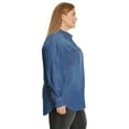 thumbnail image 2 of Nine West Women's Plus Denim Top, 2 of 8
