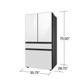 thumbnail image 4 of Samsung 23 cu. ft.  Bespoke 4-Door French-Door Refrigerator w/ Customizable Panel Colors, 4 of 12