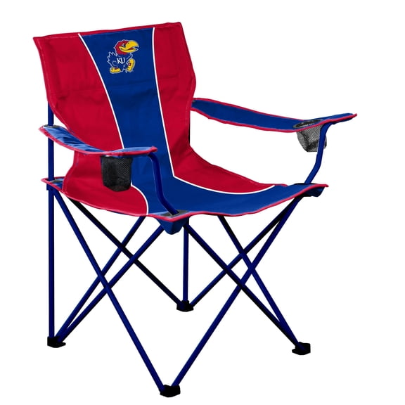 Logo Brands Kansas Jayhawks Sideline XL Chair