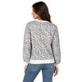 thumbnail image 3 of Vera Bradley Paisley Crew Neck Sweater, 3 of 6