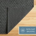 thumbnail image 9 of Town & Country Basics Pax Herringbone Textured Machine Washable Area Rug, Assorted Sizes and Colors, 9 of 13