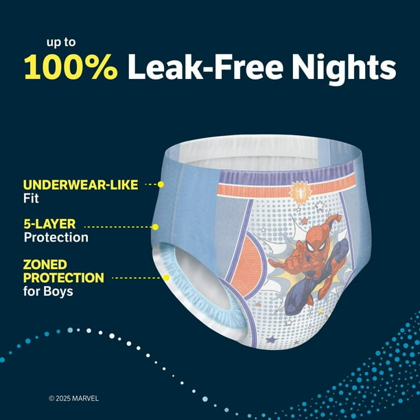 Goodnites Nighttime Bedwetting Underwear for Boys, Sizes Extra Small - Extra Extra Large
