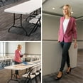 thumbnail image 13 of Lifetime 6' Commercial Grade Stacking Folding Table, 4 Pack, 13 of 13