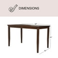 thumbnail image 4 of Edgewater Counter Height 7 Piece Dining Set, Assorted Colors, 4 of 13