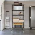 thumbnail image 10 of Seville Classics 5-Tier Steel Wire Shelving, 36” W x 14” D x 75.5” H, 10 of 10