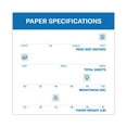 thumbnail image 3 of Hammermill - Laser Print Paper, 24lb, 98 Bright, 11 x 17" - 1 Ream, 3 of 8