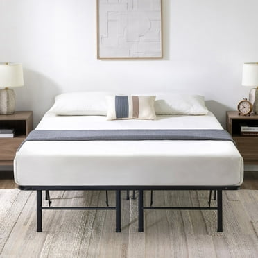 Zinus Night Therapy Reinforced SmartBase® 14” Platform Bed Frame/Mattress Foundation, Assorted Sizes