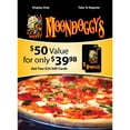 thumbnail image 2 of Moondoggy's Pizza and Pub - 2 x $25 Gift Cards, 2 of 3
