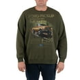 thumbnail image 5 of Men's Licensed Moto Graphic Fleece Crew, 5 of 9