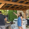 thumbnail image 12 of Backyard Discovery Briarton Grill Gazebo XL w/ Cantilever Roof, Choose Installation, 12 of 17