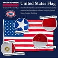 thumbnail image 8 of Valley Forge 3x5ft. Nylon US Flag Kit with 6ft. 1.25in. Aluminum Pole and Aluminum Bracket, 8 of 8