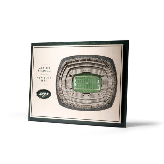 YouTheFan NFL 17" x 13" 5-Layer Stadium View 3D Wall Art