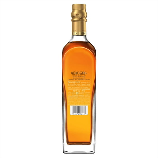 Johnnie Walker Gold Label Reserve Blended Scotch Whisky, 750 ml