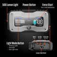 thumbnail image 5 of Westinghouse Jump Starter & Power Bank with 200 Lumen Light (1500, 2000, 4000 Peak Amp)  – Portable Car Battery Charger for Cars, SUVs & Trucks, 5 of 12
