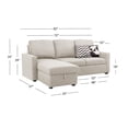 thumbnail image 2 of Newton Storage Sofa Bed Sectional, 2 of 8