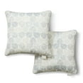 thumbnail image 2 of Martha Stewart Modern Banana Leaves Indoor/Outdoor Decorative Pillow, Set of 2, Choose Size, 2 of 10