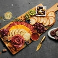 thumbnail image 1 of Tramontina 24" Teak Wood Charcuterie Board, 1 of 6