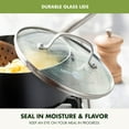 thumbnail image 7 of GreenPan Chatham Prime Midnight 1Qt and 2Qt Saucepan Set with Glass Lids, 7 of 9
