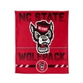 thumbnail image 1 of Logo Brands NC State Wolfpack 60"x70" Super Plush Blanket, 1 of 7