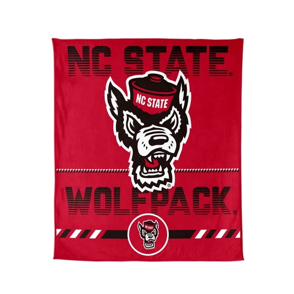 Logo Brands NC State Wolfpack 60"x70" Super Plush Blanket