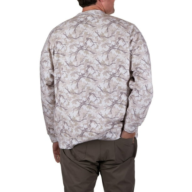 State of Mine Men's Camo Crewneck Fleece Sweatshirt - Samsclub.com