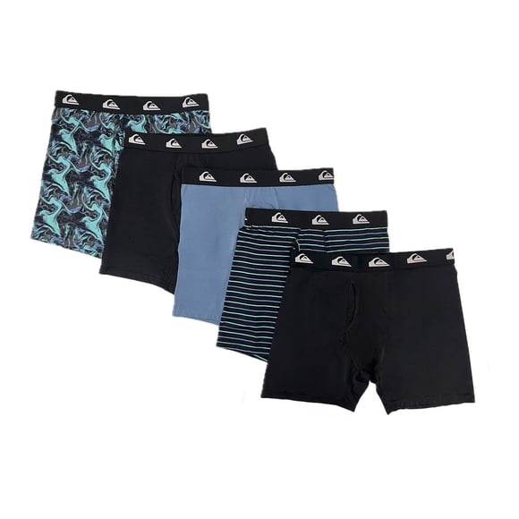 Quiksilver Men's 5-Pack Mesh Boxer Brief