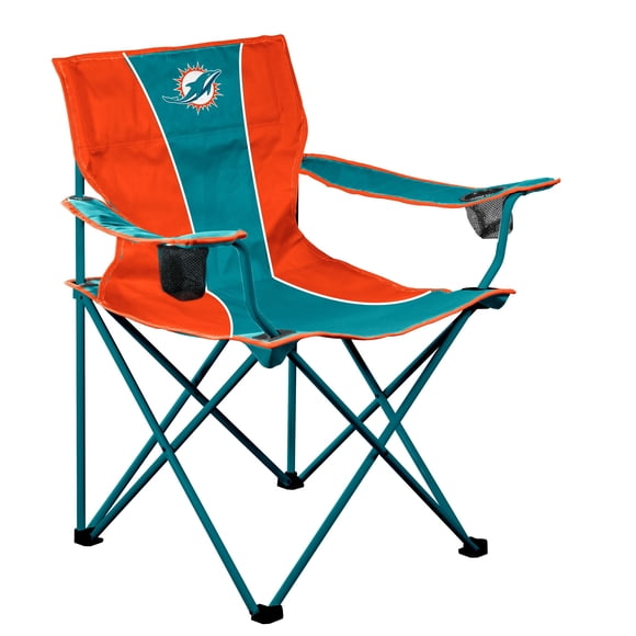 Logo Brands Miami Dolphins Sideline XL Chair