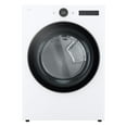 thumbnail image 1 of 7.4 cu.ft. Ultra Large Capacity  Electric Dryer with Sensor Dry, Turbo Steam Technology and Wi-Fi Connectivity, White, 1 of 11