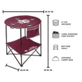 thumbnail image 5 of Logo Brands HBCU Tailgate Table with Shelf, Assorted Teams, 5 of 5