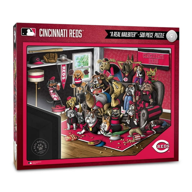 YouTheFan MLB Purebred Fans 500pc Puzzle, Assorted Teams
