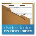 thumbnail image 4 of Pendaflex 6-Section Pressboard Classification File Folders, Grey Green Letter, 10 ct., 4 of 7