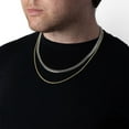 thumbnail image 8 of Polished Miami Cuban Chain Necklace in Sterling Silver, 7mm, 8 of 8