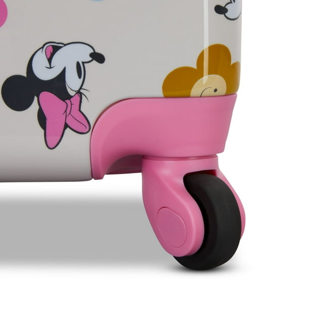 Lクリンminnie Disney x American Tourister Kids Spinner Carry On Suitcase