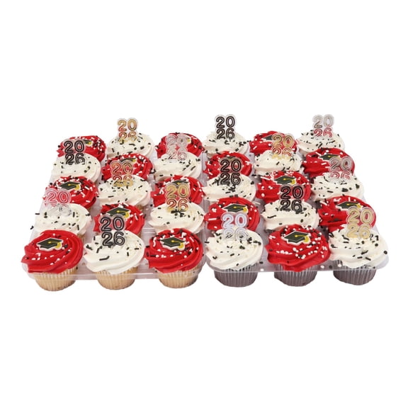 Custom Graduation Cupcakes, 30 ct.