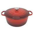 thumbnail image 2 of Le Creuset Signature Cast Iron Round Dutch Oven, Assorted Sizes, 2 of 4
