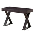thumbnail image 2 of Techni Mobili Trendy Writing Desk with Drawer, Espresso, 2 of 8