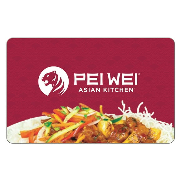 Pei Wei $50 Gift Card Multi Pack, 2 x $25