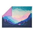 thumbnail interactive-video image 1 of Member's Mark 5' x 7' Oversized Sherpa Camping Blanket, 1 of 7