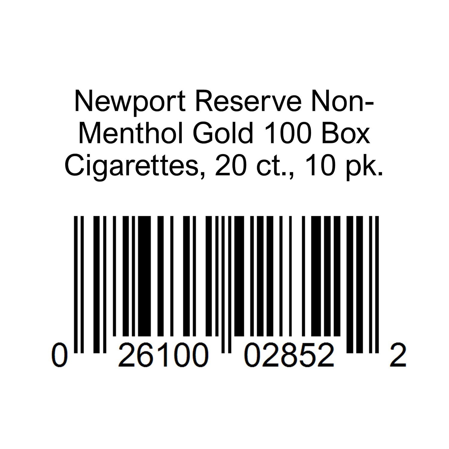 what are newport reserve cigarettes Non-Menthol Gold 100 Box Cigarettes, 20 ct., 10 pk Newport Non Menthol 100s Cigarettes