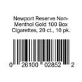 thumbnail image 1 of Newport Reserve Non-Menthol Gold 100 Box Cigarettes, 20 ct., 10 pk., 1 of 1